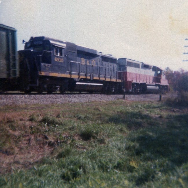 Photos of Emory Grove, Western Maryland Railroad(CSX), Glyndon, Md. circa 1976-1980